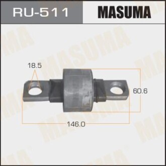 Сайлентблок заднего продольного рычага Mazda 6 (02-07) (RU-511) masuma ru511