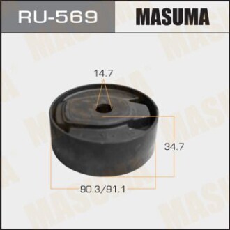 Сайлентблок заднего редуктора Toyota RAV 4 (05-) (RU-569) masuma ru569