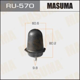 Отбойник задней подвески Toyota RAV 4 (05-) (RU-570) masuma ru570