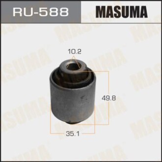 Сайлентблок заднего поперечного рычага Honda Civic (-01) (RU-588) masuma ru588 (фото 1)