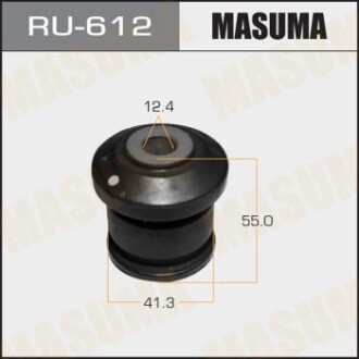 Сайлентблок DEMIO/DY3W, DY5W передній нижній (RU-612) masuma ru612