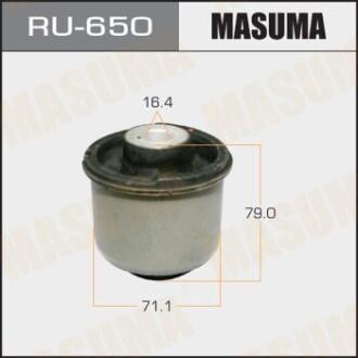 Сайлентблок задньої балки Mazda 2 (07-14) (RU-650) masuma ru650