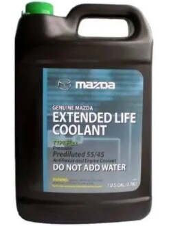 Антифриз Long Life Coolant зеленый, 3,78л mazda 0000-77-508F20