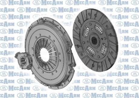 Комплект зчеплення (3 части) HYUNDAI ACCENT i25 IV, ELANTRA V, i20 I, ix20, i30, VELOSTER mecarm mk10070