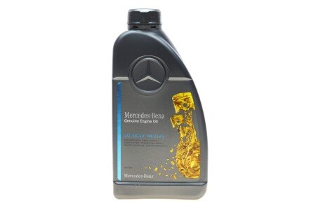 Масло 5W40 MB229.5 (1L) MERCEDES mercedes-benz 000989210711FAEE