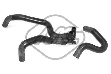 Патрубок системы отопления Citroen Berlingo, Xsara/Peugeot Partner 2.0HDI (99-05) metalcaucho 08632