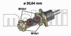 Циліндр гальмівний (головний) VW Passat B3/B4 88-97/Caddy/Golf II/Jetta II/Scirocco 82-92 metelli 05-0142