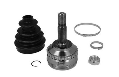 ШРКШ (зовнішній) Renault Kangoo 97-/Clio 98-/Nissan Kubistar 03- (21z/30z/52.2mm/84mm/51mm) (+ABS26z) metelli 15-1378