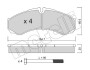 Комплект тормозных колодок (дисковых).) metelli 2202120 (фото 2)