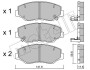 Комплект тормозных колодок (дисковых).) metelli 2206060 (фото 1)