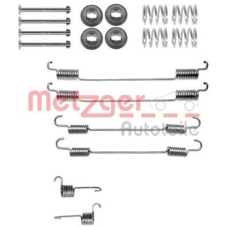 Монтажний к-кт гальмівних колодок metzger 105-0021