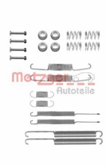 Монтажный к-кт тормозных колодок metzger 105-0598