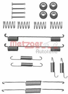 Монтажний к-кт гальмівних колодок metzger 105-0861