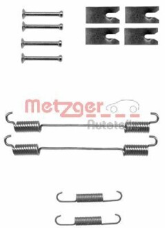 Монтажний к-кт гальмівних колодок metzger 105-0862