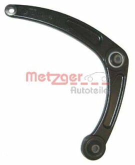 Рычаг подвески citroen berlingo, c4, peugeot 307, partner 08-передн.. metzger 58060901