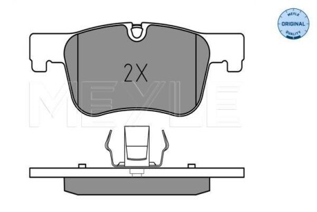 Тормозные колодки (передние) BMW 1 (F20)/3 (F30)/4 (F32) 10- meyle 025 255 0618