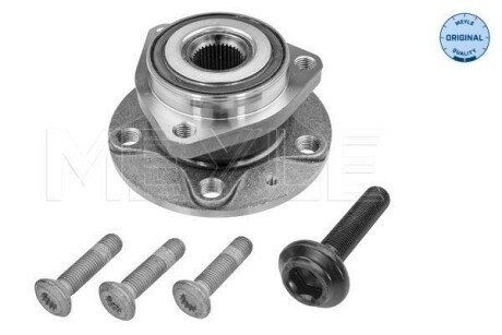 Підшипник маточини (передньої) VW Caddy III 03-15/Golf V/VI 03-14 (+ABS 96z) (3 болти) meyle 100 650 0003