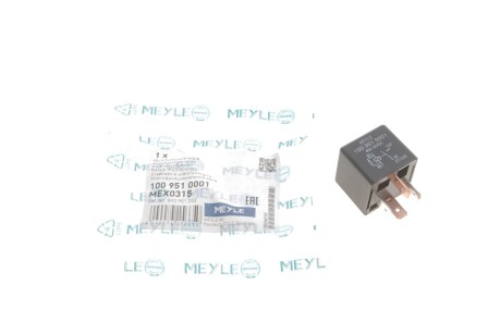 Багатофункціональне реле (12V/40A) Audi 100/200/90/A4/A6/Skoda Octavia/SuperB/VW Caddy/Passat/T4 78- meyle 100 951 0001