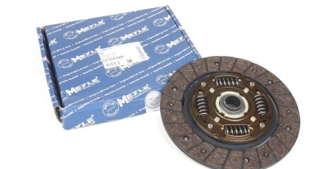 Диск зчеплення VW PASSAT 1,6 96-00 AUDI 80-100-A4-A6 1,6-1,8-1,9TD 86-97 meyle 117 210 2301