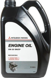 Масло моторное Engine Oil SN/CF 5W-30 4 л) mitsubishi mz320364