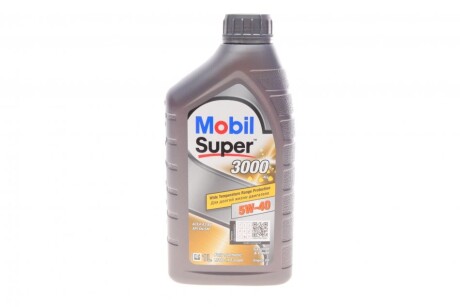 Моторна олива Super 3000 X1 5W-40, 1л. mobil 152567