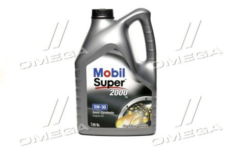 Олива моторна SUPER 2000 X1 5W-30 (Каністра 5л) mobil 153536