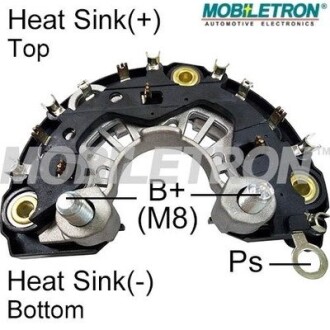 Випрямляч діодний mobiletron rb188h