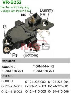 Реле зарядки mobiletron vr-b252