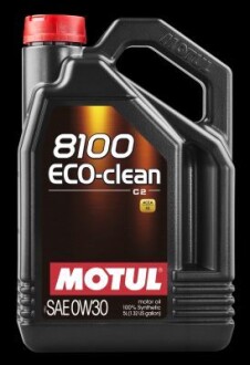 Масло моторное 8100 ECO-CLEAN SAE 0W30 5L motul 102889