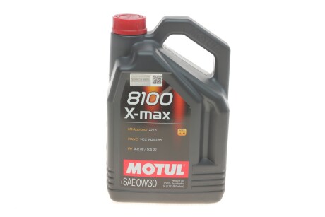 Масло моторное 8100 X-Max 0W-30 (5 л) motul 347206