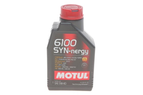 Олива моторна 6100 Syn-Nergy 5W-40, 1л. motul 368311