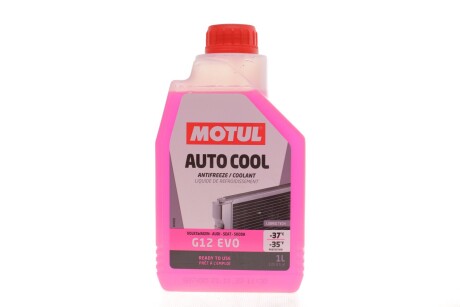 Антифриз (рожевий) G12 Evo (1л)) (-37°C) Auto Cool G12 Evo (112650) motul 820001