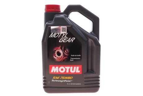 Олива 75W80 Gear (5L) (106466) motul 823406