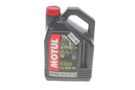 Моторное масло 4T 5100 10W40 4 L motul 836541