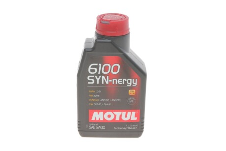 Олива моторна 6100 Syn-Nergy 5W-30, 1л. motul 838311