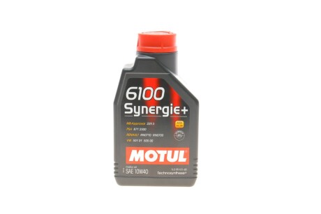 Масло моторное 6100 Synergie+ 10W-40 (1 л) motul 839411