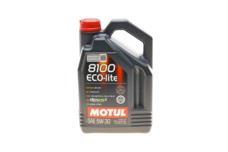 Олива моторна 8100 Eco-Lite 5W-30, 4л. motul 839554