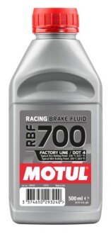 Жидкость тормозная DOT4 (0.5L) RBF700 Factory Line 109452 motul 847305