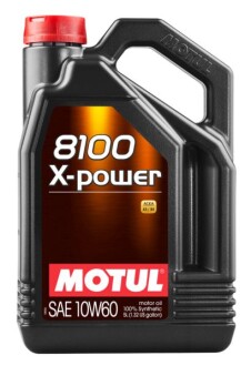 Олива моторна 8100 X-Power 10W-60, 4л. motul 854841