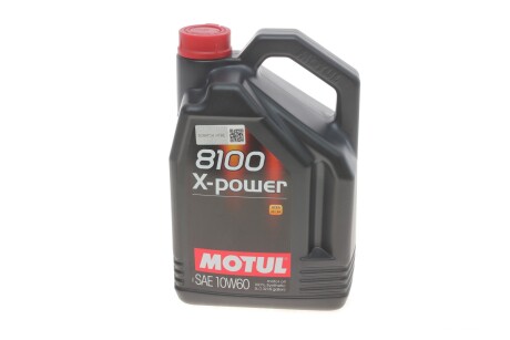 Олива 10W60 X-Power 8100 (5L) (106144) motul 854851