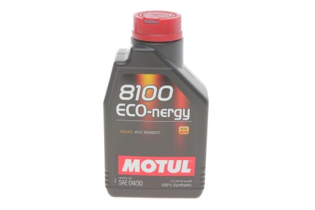 Масло моторное 8100 Eco-Nergy 0W-30 (1 л) motul 872011