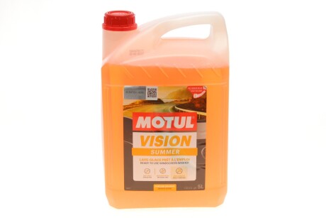 Омивач скла літо (5л) Vision Summer Remover від комах 5л motul 992706