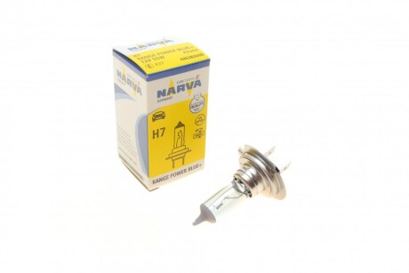 Автолампа Range Power Blue H7 PX26d 55 W прозора narva 486383000