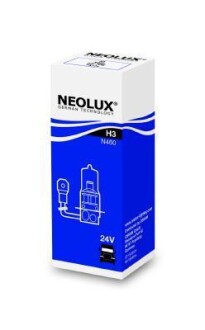 Автолампа H3 PK22s 70 W белая neolux n460