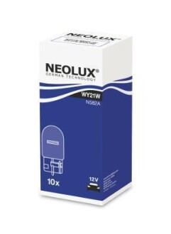 Автолампа WY21W WX3x16d 21 W прозрачная neolux n582A