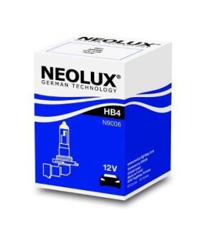 Автолампа HB4 P22d 51 W прозрачная neolux n9006