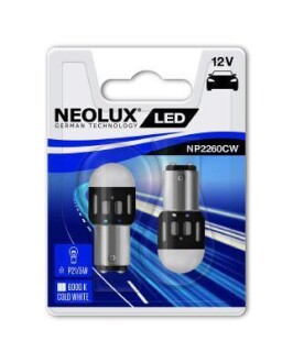 Автолампа светодиодная neolux np2260cw-02b