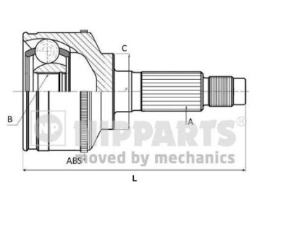 ШРУС nipparts j2824119