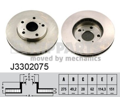 Nipparts j3302075