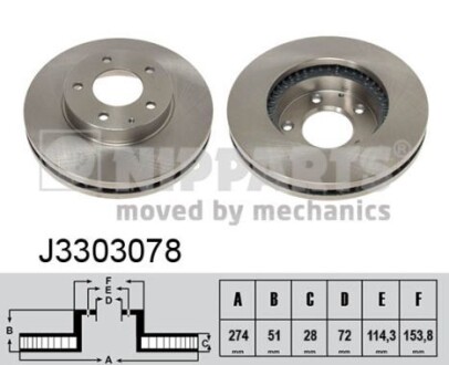 Nipparts j3303078